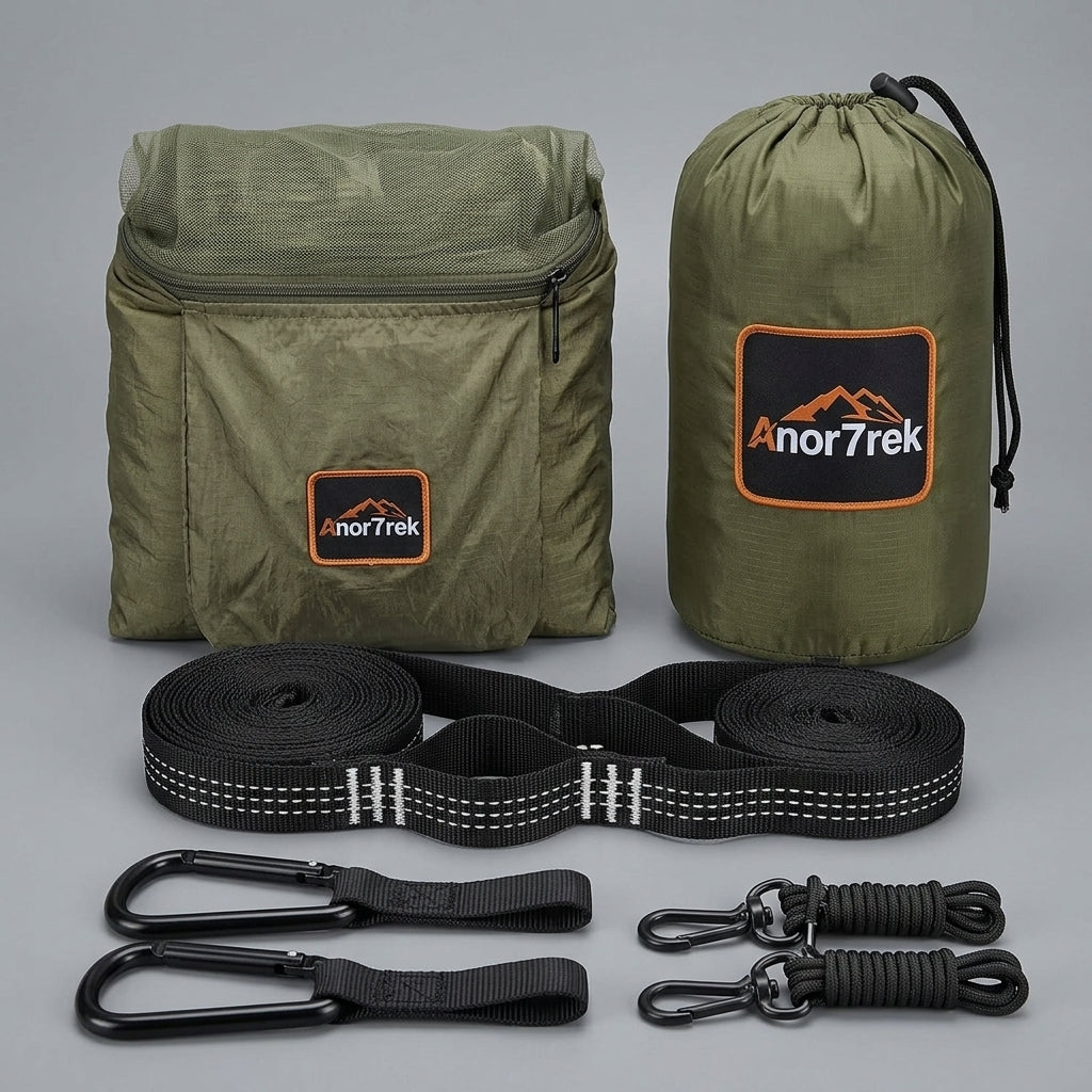 RestTrail Pro™ | Hamaca con Mosquitera para Camping