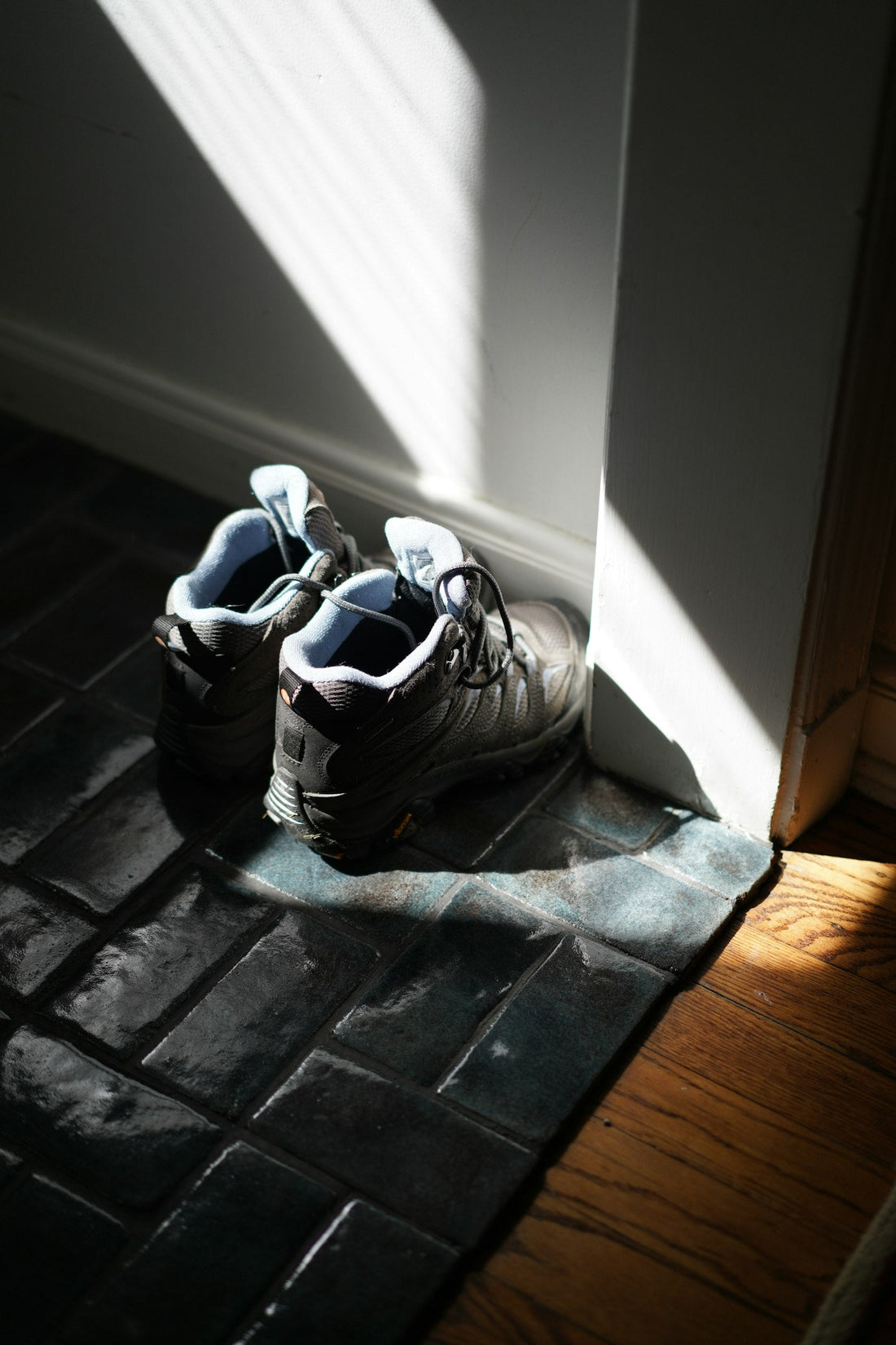 Botas de senderismo listas para una nueva ruta