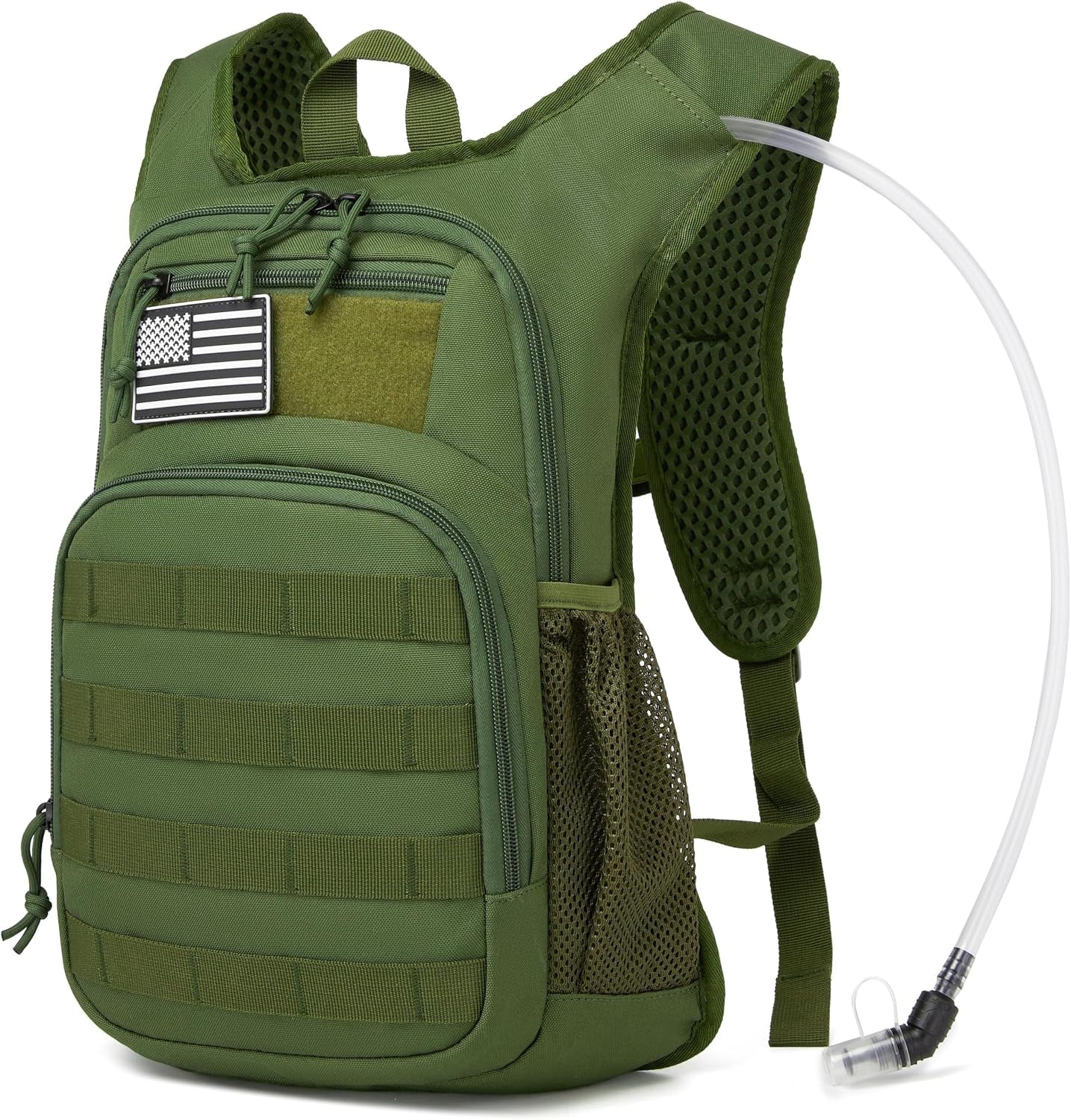 Hydration Backpack with Water Bladder for Hiking Tactical Hydration Pack for Men Women Molle Water Backpack for Hiking