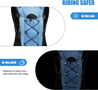 Hydration Backpack with 2L Hydration Bladder Water Backpack for Hiking Hydration Pack for Running Cycling Hiking
