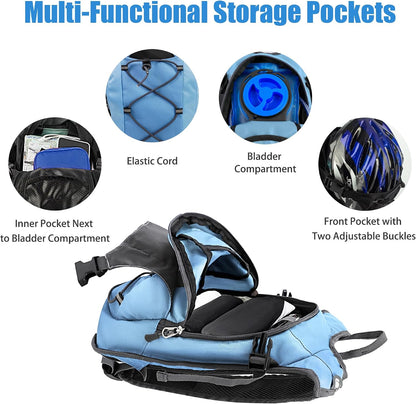 Hydration Backpack with 2L Hydration Bladder Water Backpack for Hiking Hydration Pack for Running Cycling Hiking