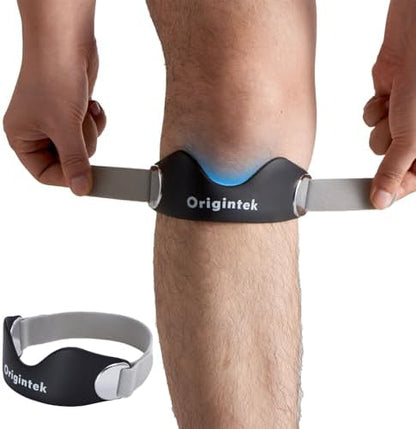KneeTrail - foto real de la cincha en uso