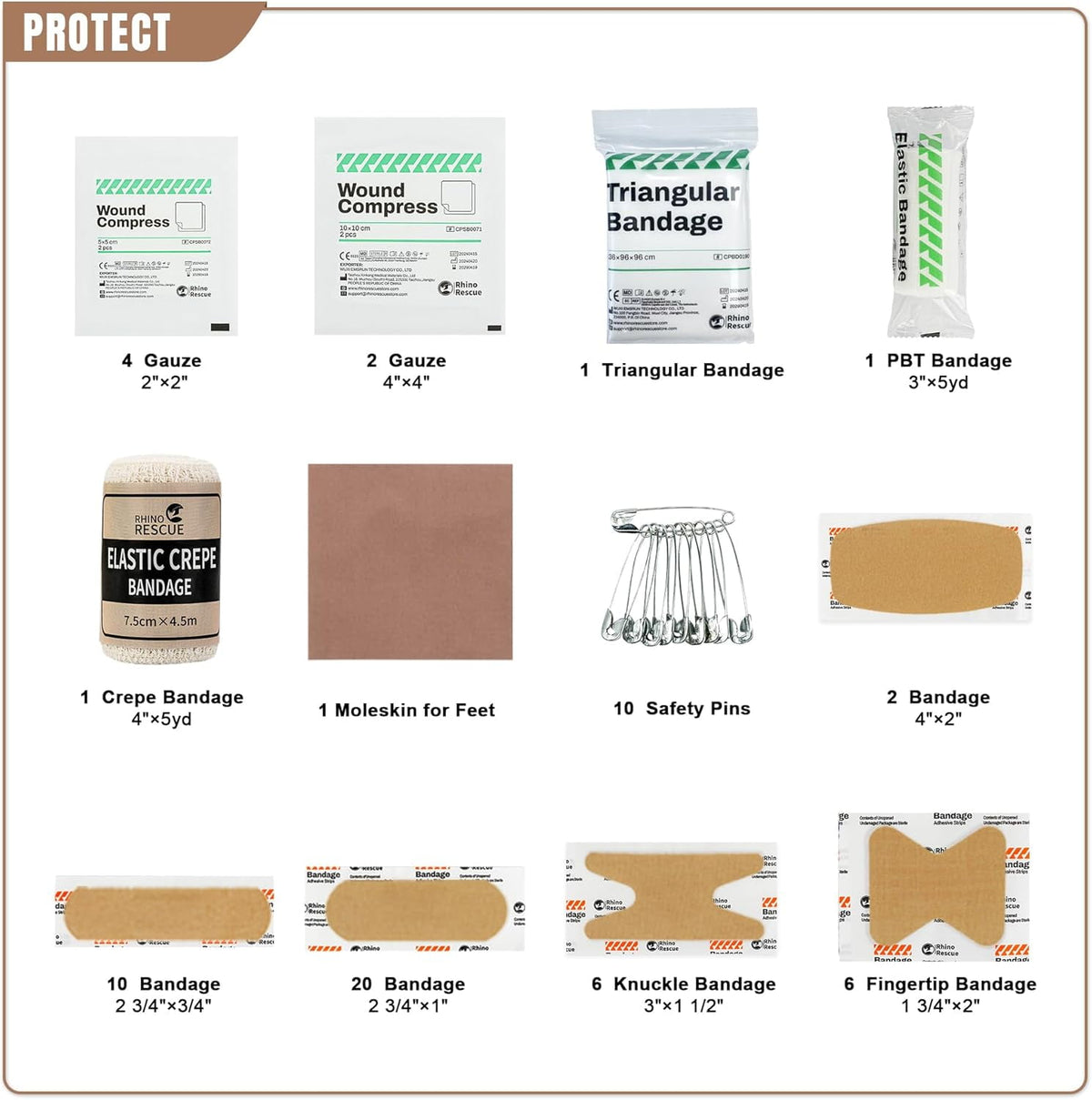 SafeTrail MOLLE - foto real del producto