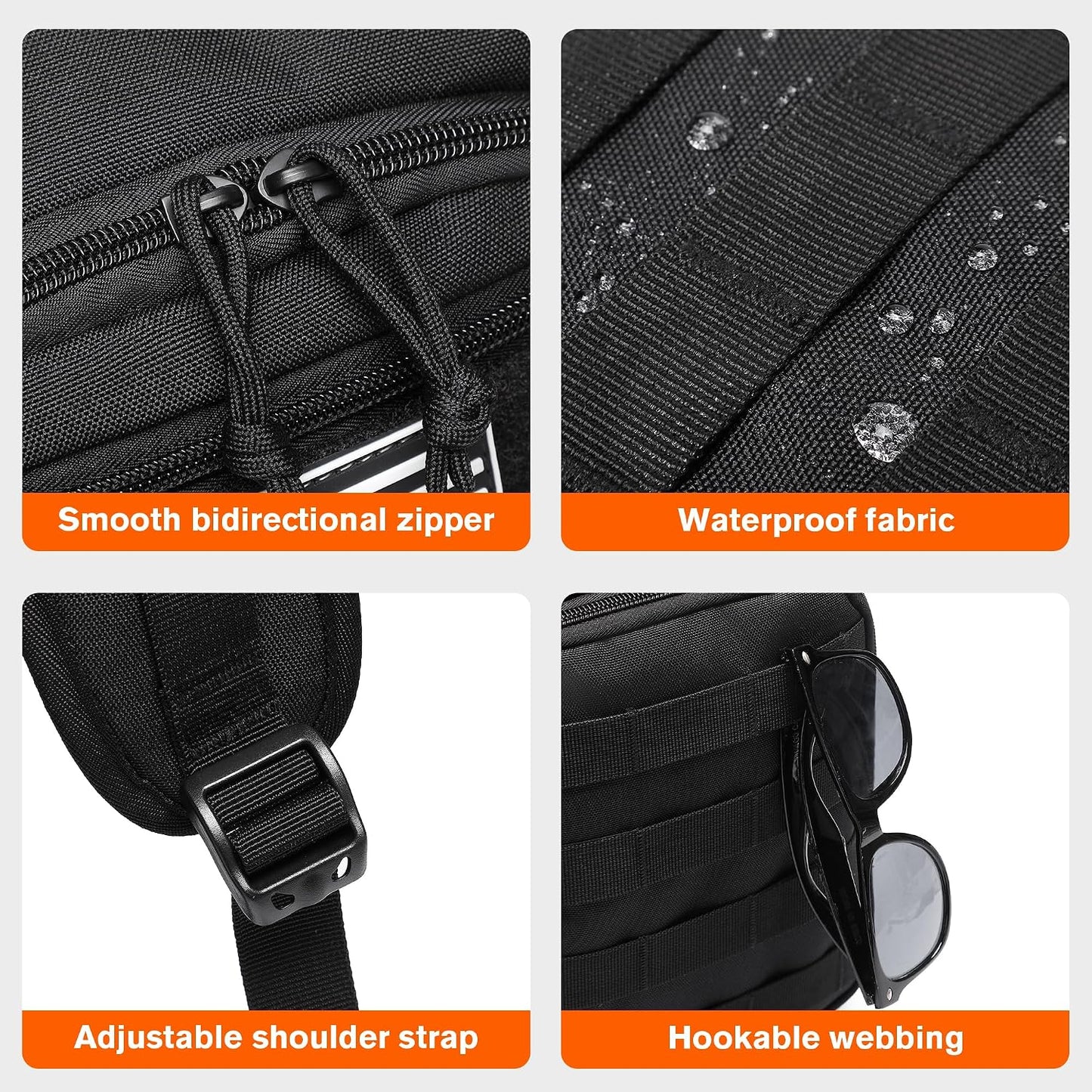 Hydration Backpack with Water Bladder for Hiking Tactical Hydration Pack for Men Women Molle Water Backpack for Hiking