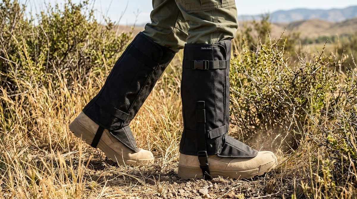 TrailShield™ | Polainas Antimordedura para Senderismo