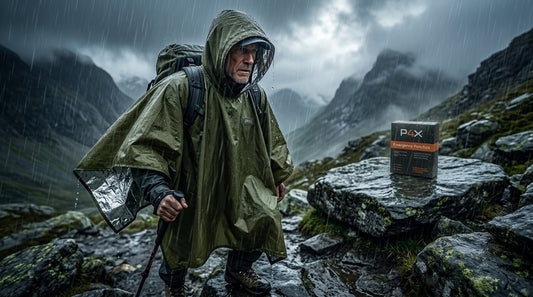 StormTrail™ | Poncho Térmico de Emergencia
