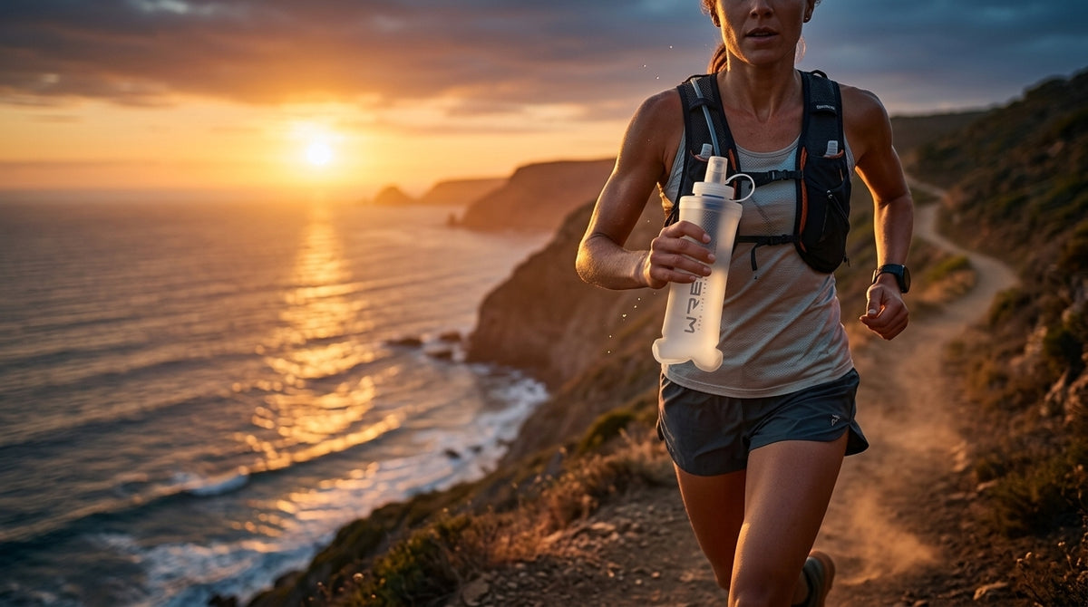 PureTrail Bottle™ | Botella Filtrante para Senderismo, Camping y Viajes