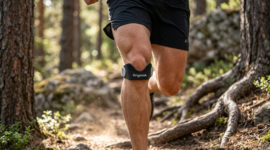 KneeTrail™ | Cincha para Tendón Rotuliano Ajustable para Running y Senderismo