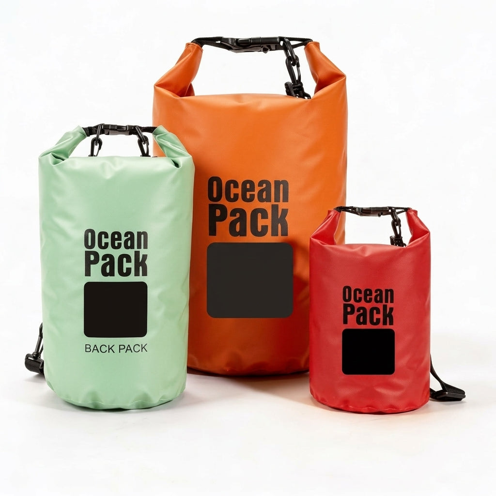 AquaTrail Set™ | Set de Bolsas Estancas Impermeables 2L/5L/10L