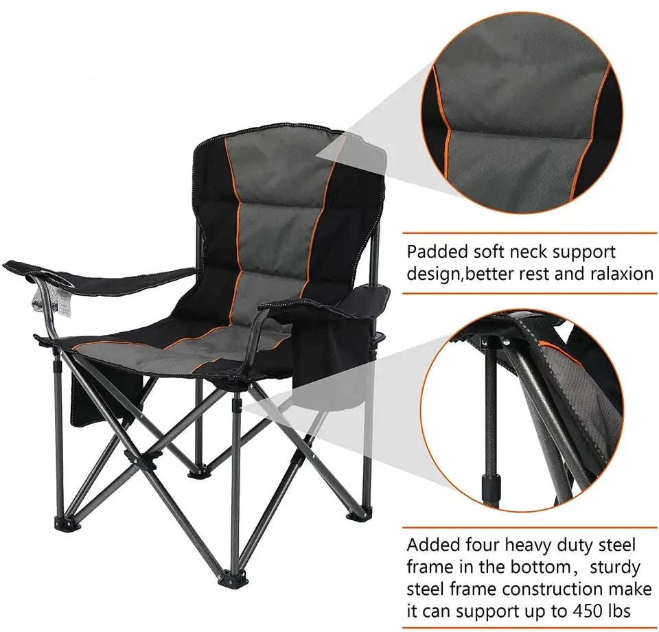Ultra Lightweight Folding Camping Chair,Portable Outdoor Beach Chair,Easy Carry & Compact Design,Hiking and Beach Activities