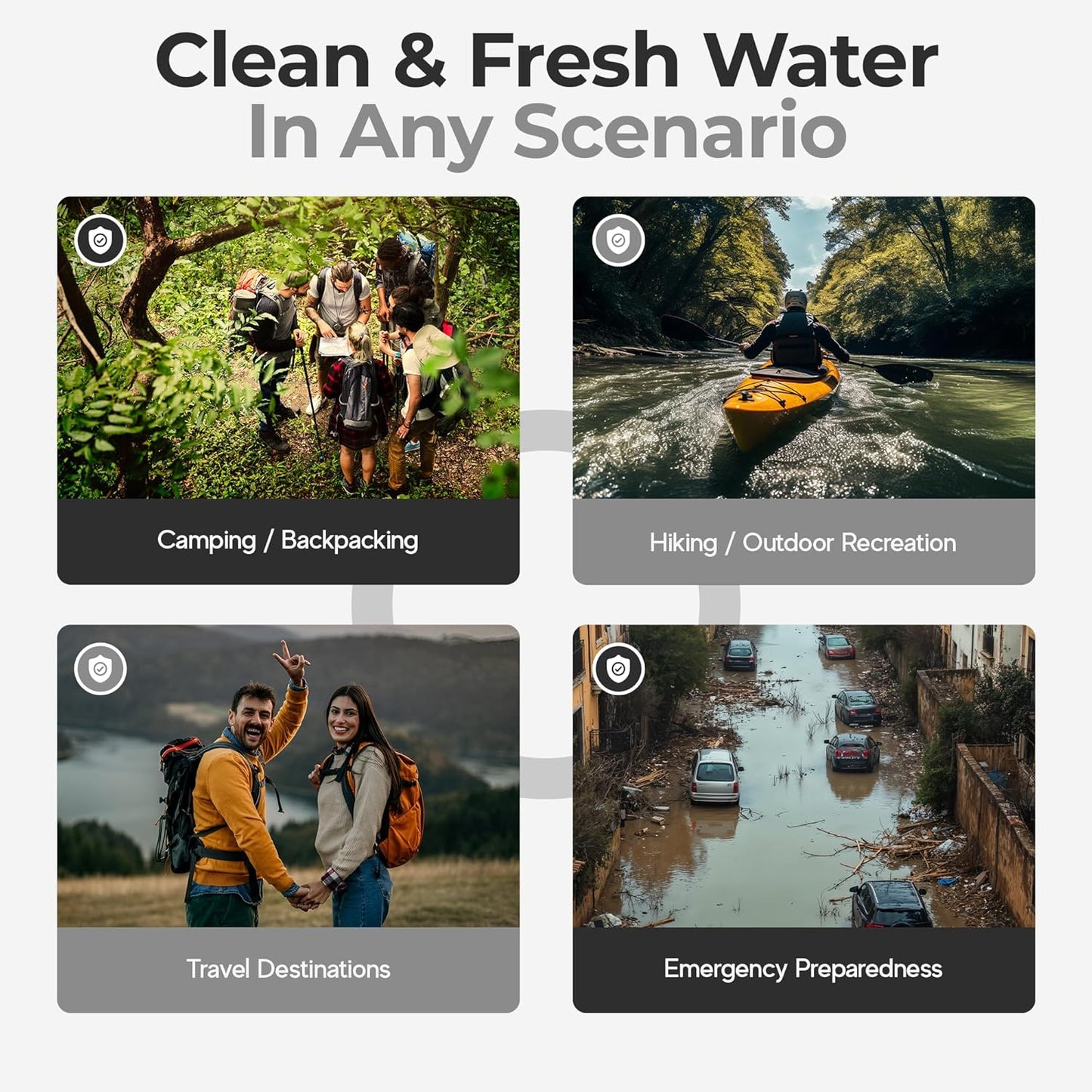 Puretrail - Filtro De Agua Portátil De Supervivencia