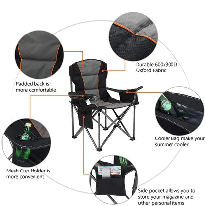 Ultra Lightweight Folding Camping Chair,Portable Outdoor Beach Chair,Easy Carry & Compact Design,Hiking and Beach Activities