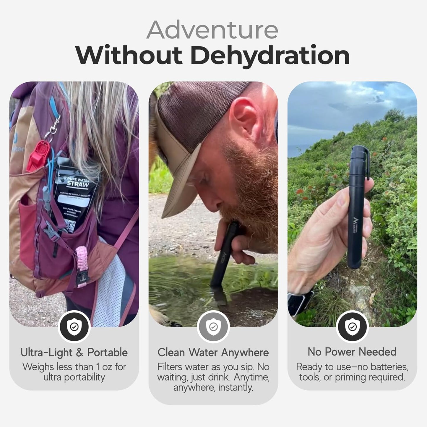 Puretrail - Filtro De Agua Portátil De Supervivencia